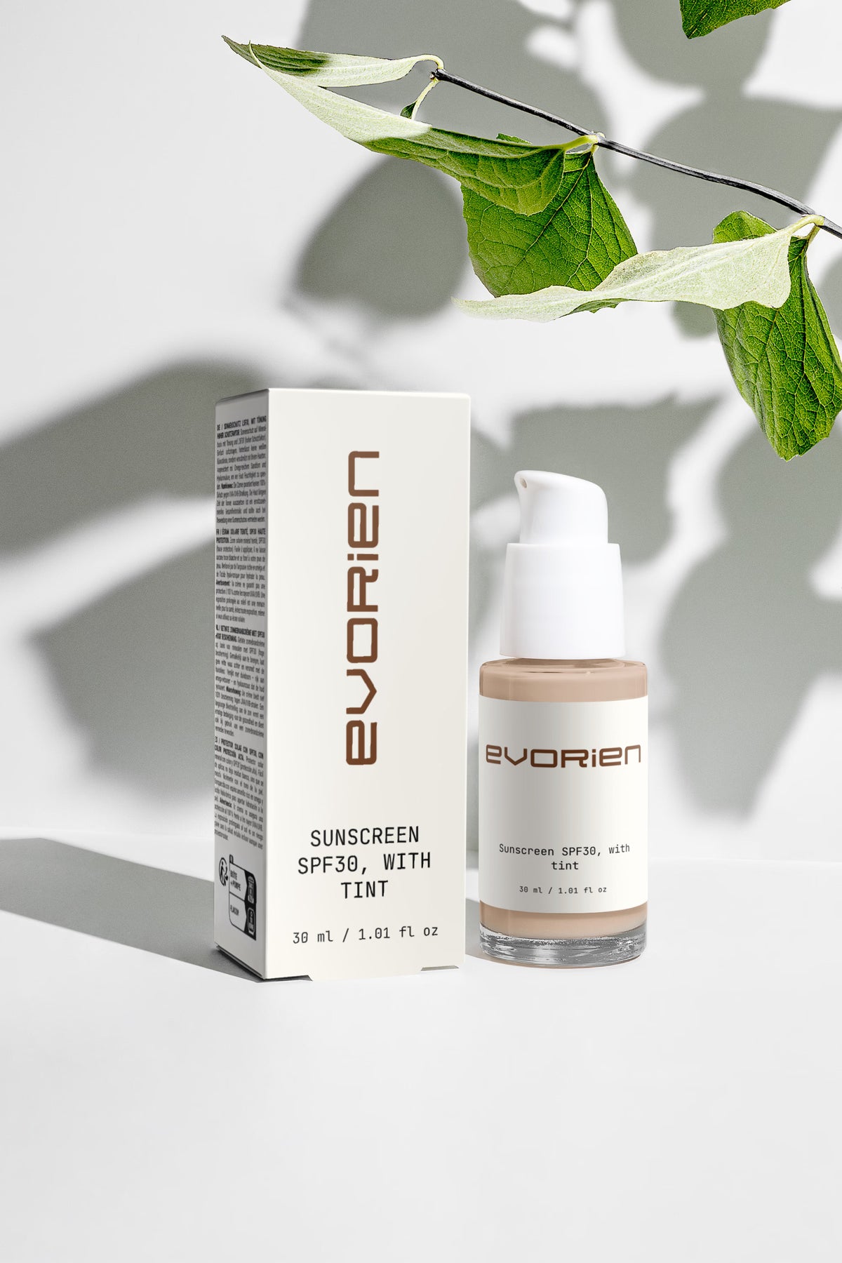 Sunscreen SPF30, with tint